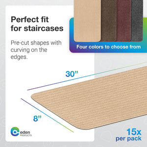 EdenProducts Carpet Stair Treads