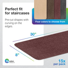 Load image into Gallery viewer, EdenProducts Carpet Stair Treads