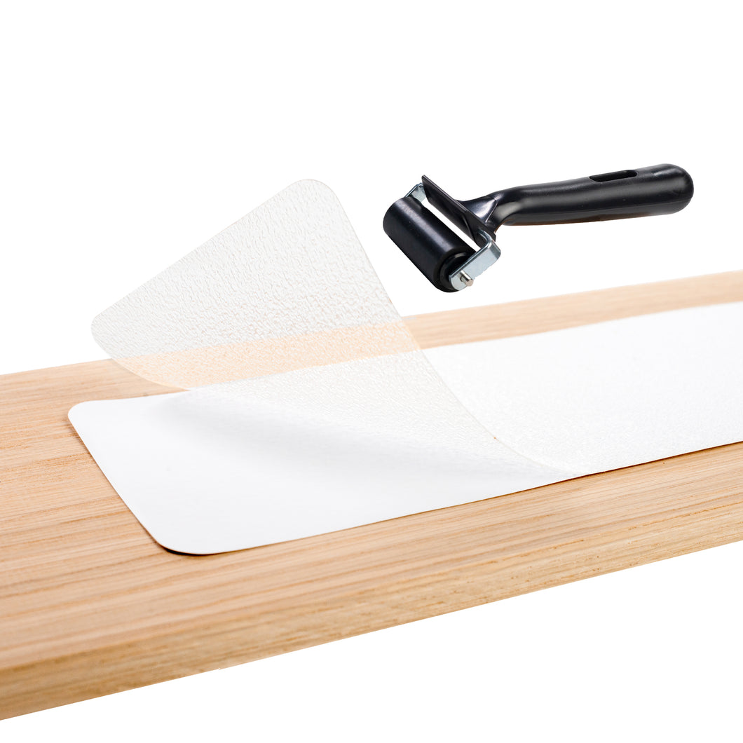 Peohud 16 Pack Clear Stair Treads Non Slip, 32" X 4" Transparent Anti